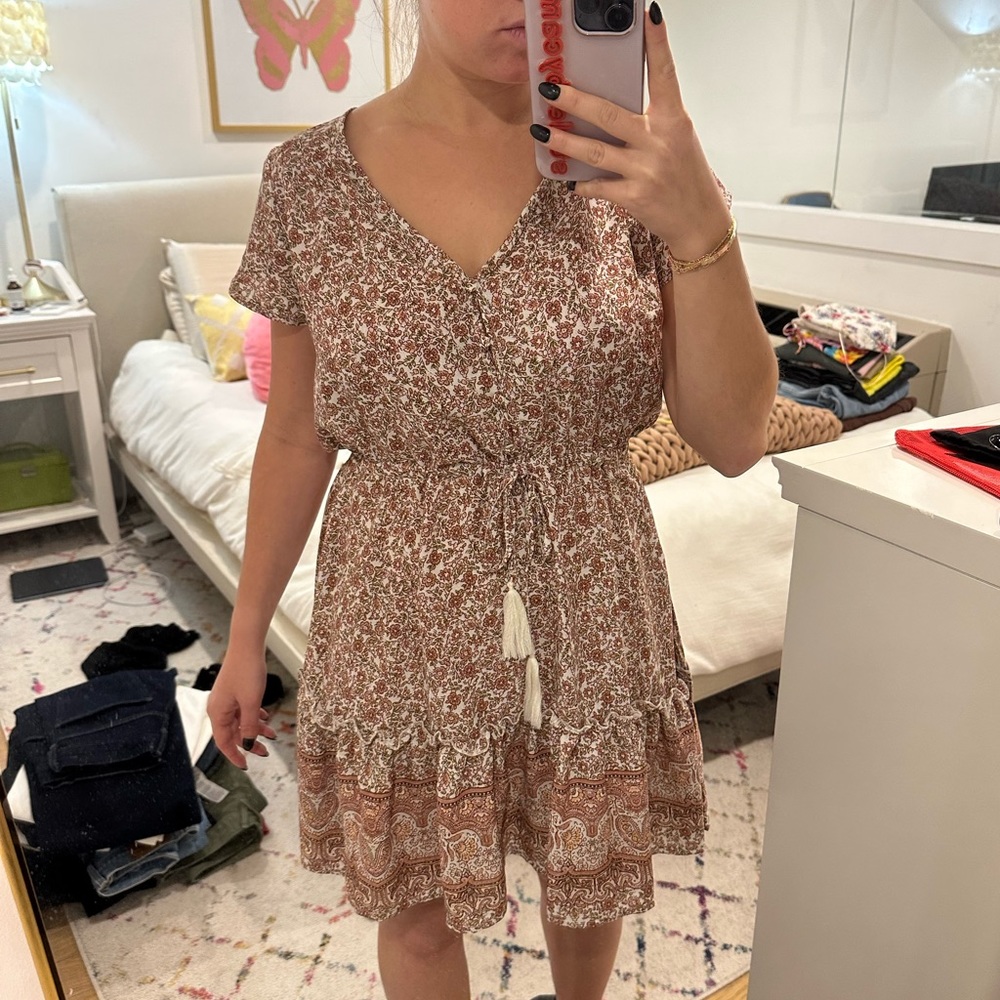 Summer floral dress